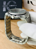 HB Silver Chain Watch
