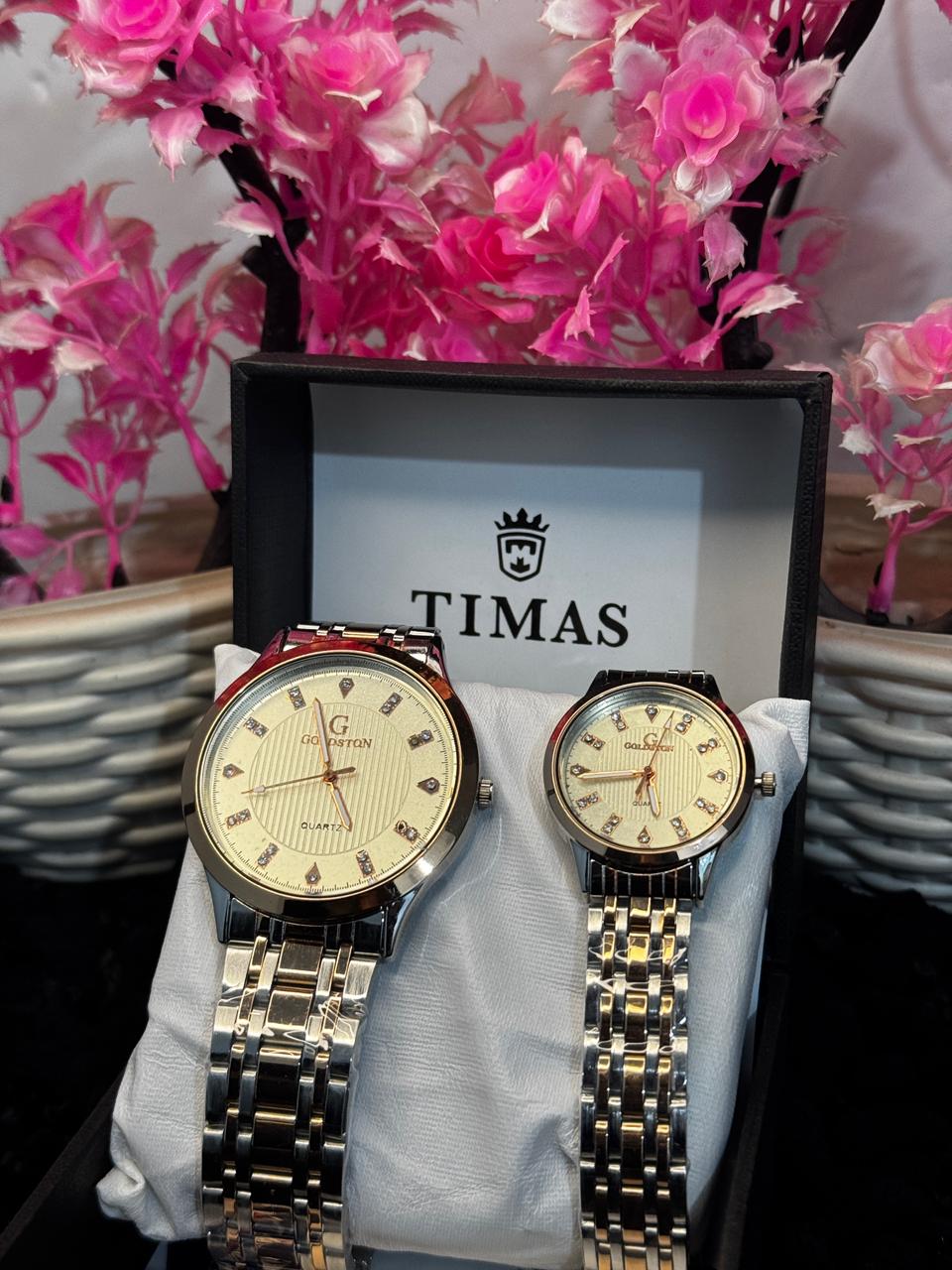 Premium Couple Watch Set