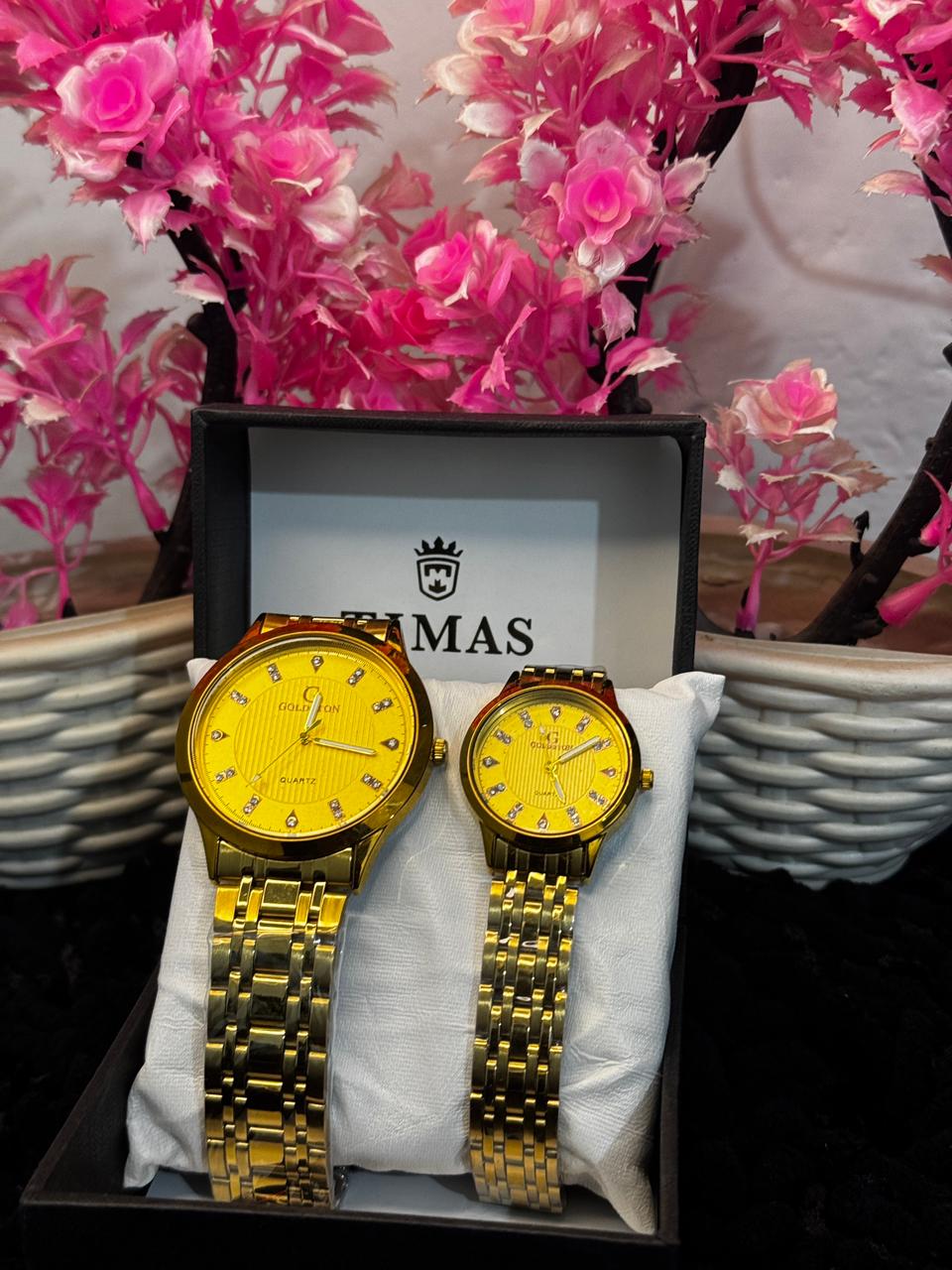 Premium Couple Watch Set