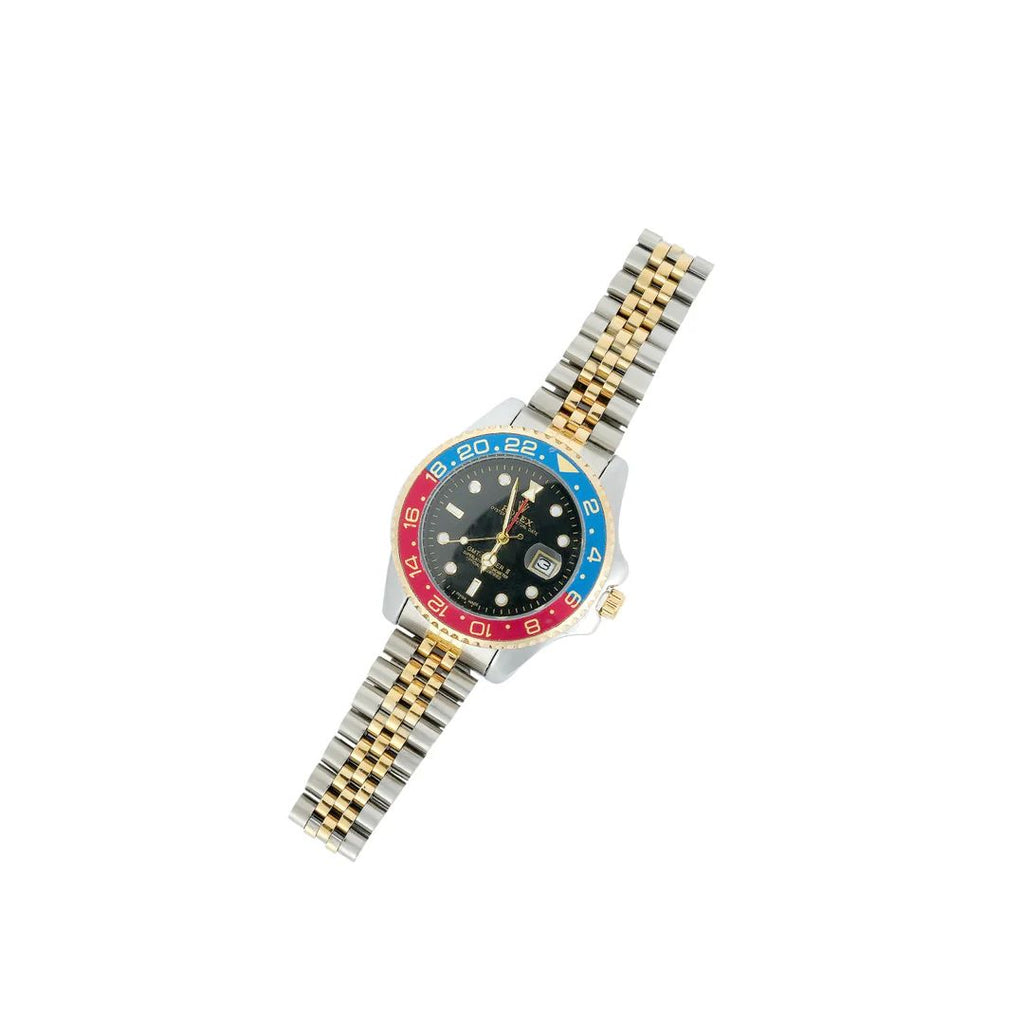 Rolex Tootone Chain Police Dial