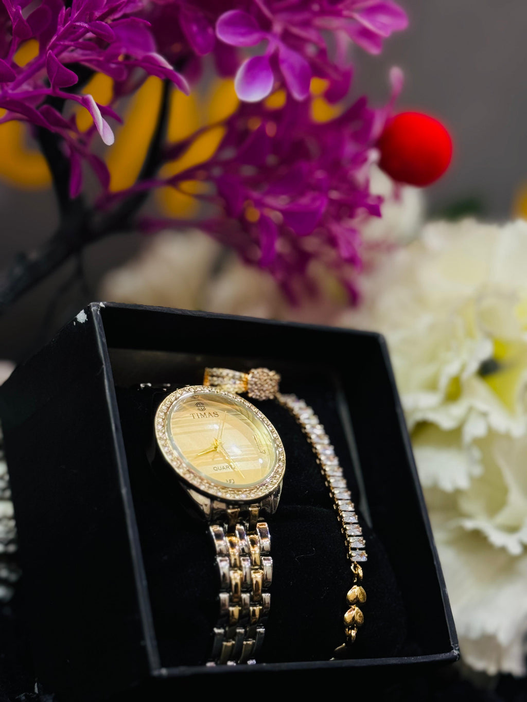 Pack of 3 Watch bracelet & Ring