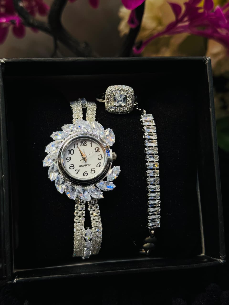 WZ/1 Pack of 3 Watch bracelet & Ring